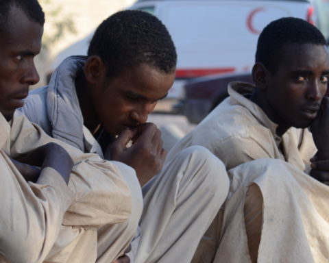 Photo credit: Sara Prestianni (campo di detenzione in Libia)